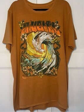 O’Neill Retro Wave & Floral Graphic Tee - XL